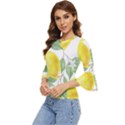 Fruit-2310212 Bell Sleeve Top View2