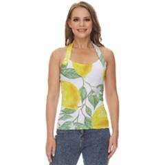 Fruit-2310212 Basic Halter Top by lipli