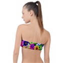 Flower Vase Flower Collage Pop Art Classic Bandeau Bikini Top  View2