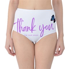 Thank You  Classic High-waist Bikini Bottoms