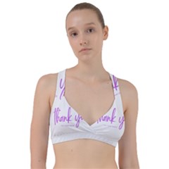 Thank You  Sweetheart Sports Bra by lipli