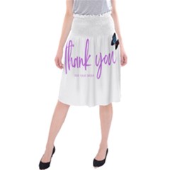 Thank You  Midi Beach Skirt by lipli