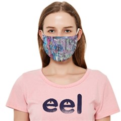 Layered Waves Cloth Face Mask (adult) by kaleidomarblingart