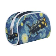 Spaceship Starry Night Van Gogh Painting Make Up Case (small)