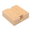 Board Pictures Chess Background Bamboo Coaster Set View2