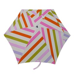 Lines Geometric Background Mini Folding Umbrellas