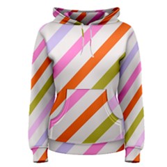 Lines Geometric Background Women s Pullover Hoodie