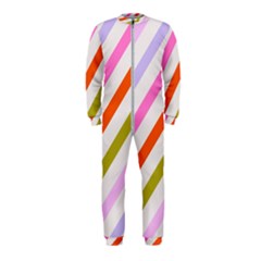 Lines Geometric Background Onepiece Jumpsuit (kids)