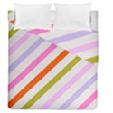 Lines Geometric Background Duvet Cover Double Side (Queen Size) View2