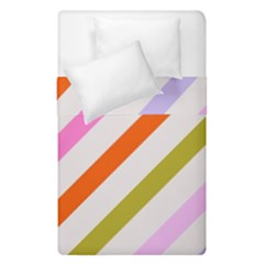 Lines Geometric Background Duvet Cover Double Side (single Size)