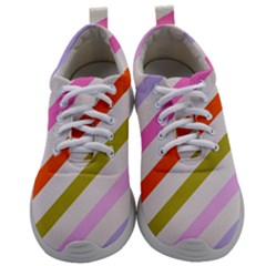 Lines Geometric Background Mens Athletic Shoes