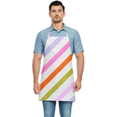 Lines Geometric Background Kitchen Apron