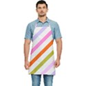 Lines Geometric Background Kitchen Apron View1