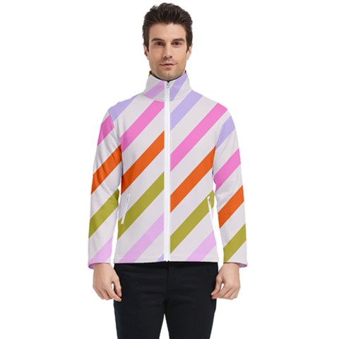 Lines Geometric Background Men s Bomber Jacket by Maspions