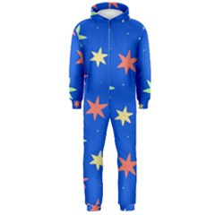 Background Star Darling Galaxy Hooded Jumpsuit (men)