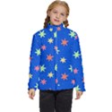 Background Star Darling Galaxy Kids  Puffer Bubble Jacket Coat View1