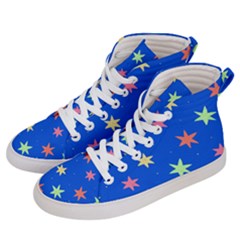 Background Star Darling Galaxy Women s Hi-top Skate Sneakers by Maspions