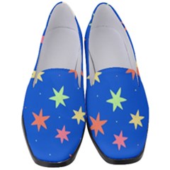 Background Star Darling Galaxy Women s Classic Loafer Heels