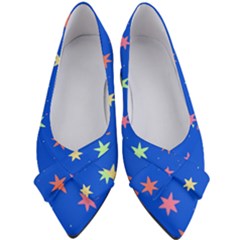 Background Star Darling Galaxy Women s Bow Heels