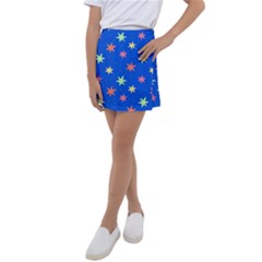 Background Star Darling Galaxy Kids  Tennis Skirt