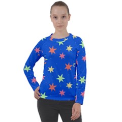 Background Star Darling Galaxy Women s Long Sleeve Raglan T-shirt