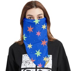 Background Star Darling Galaxy Face Covering Bandana (triangle) by Maspions