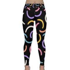 Abstract Pattern Wallpaper Classic Yoga Leggings