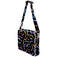 Abstract Pattern Wallpaper Cross Body Office Bag by Maspions