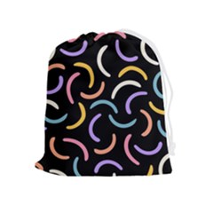 Abstract Pattern Wallpaper Drawstring Pouch (xl)