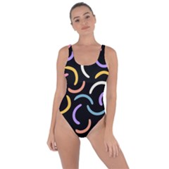 Abstract Pattern Wallpaper Bring Sexy Back Swimsuit