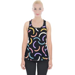 Abstract Pattern Wallpaper Piece Up Tank Top