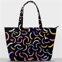 Abstract Pattern Wallpaper Back Pocket Shoulder Bag 