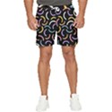 Abstract Pattern Wallpaper Men s Runner Shorts View1