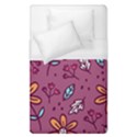 Flowers Petals Leaves Foliage Duvet Cover (Single Size) View1