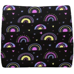 Wallpaper Pattern Rainbow Seat Cushion