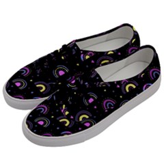 Wallpaper Pattern Rainbow Men s Classic Low Top Sneakers