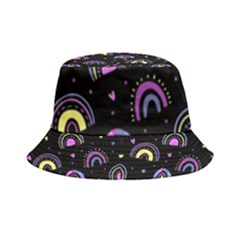 Wallpaper Pattern Rainbow Inside Out Bucket Hat