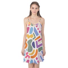 Abstract Pattern Background Camis Nightgown 