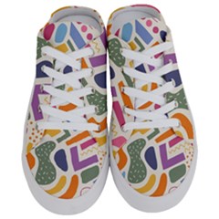 Abstract Pattern Background Half Slippers