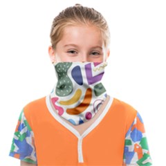 Abstract Pattern Background Face Covering Bandana (kids)