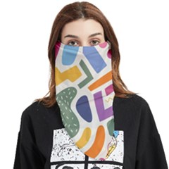 Abstract Pattern Background Face Covering Bandana (triangle)