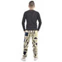 Elegant Hairdresser pattern cream Men s Jogger Sweatpants View2