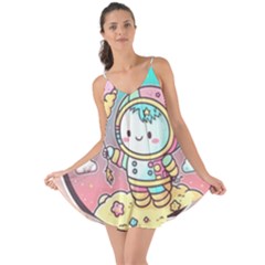 Boy Astronaut Cotton Candy Childhood Fantasy Tale Literature Planet Universe Kawaii Nature Cute Clou Love The Sun Cover Up by Maspions