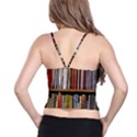 Book Nook Books Bookshelves Comfortable Cozy Literature Library Study Reading Reader Reading Nook Ro Spaghetti Strap Bra Top View2