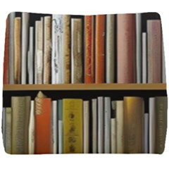 Book Nook Books Bookshelves Comfortable Cozy Literature Library Study Reading Reader Reading Nook Ro Seat Cushion by Maspions