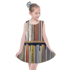 Book Nook Books Bookshelves Comfortable Cozy Literature Library Study Reading Reader Reading Nook Ro Kids  Summer Dress by Maspions