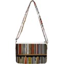 Book Nook Books Bookshelves Comfortable Cozy Literature Library Study Reading Reader Reading Nook Ro Double Gusset Crossbody Bag View1