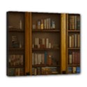 Books Book Shelf Shelves Knowledge Book Cover Gothic Old Ornate Library Deluxe Canvas 24  x 20  (Stretched) View1