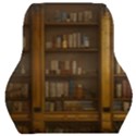 Books Book Shelf Shelves Knowledge Book Cover Gothic Old Ornate Library Car Seat Back Cushion  View1