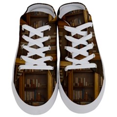 Books Book Shelf Shelves Knowledge Book Cover Gothic Old Ornate Library Half Slippers